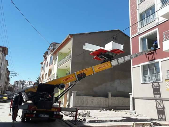 sivasta asansörlü taşıma